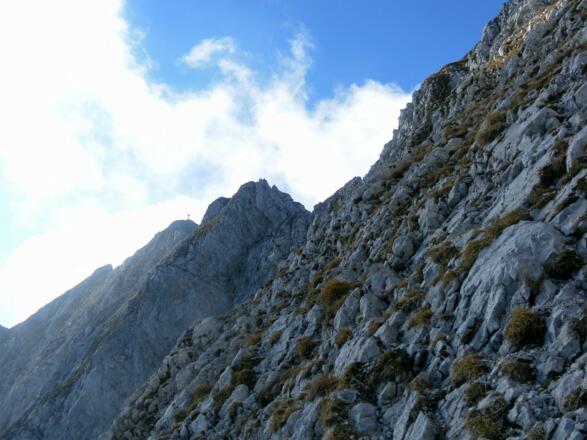 Blick zur Vorderen Karlspitze