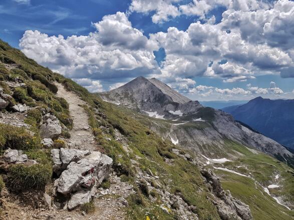 Herrlicher Blick Richtung Lungauer Kalkspitze