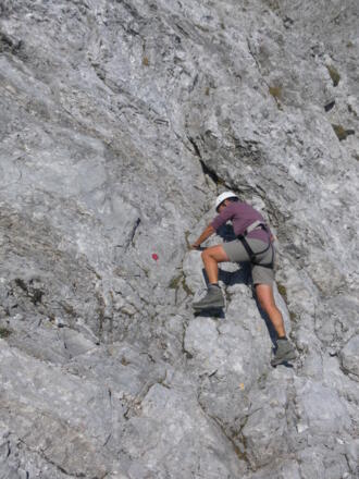 erster Steilaufschwung