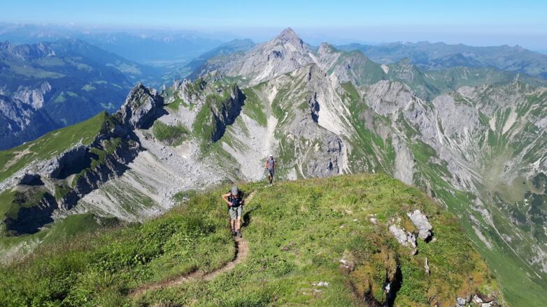Aufsteig zur Künzelspitze