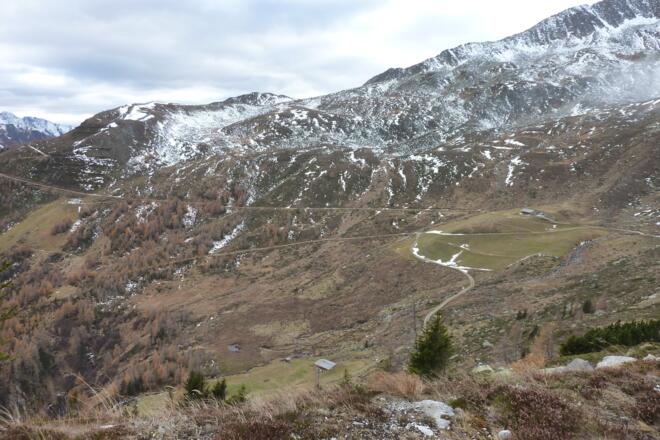 Blick auf die Großbachalm
