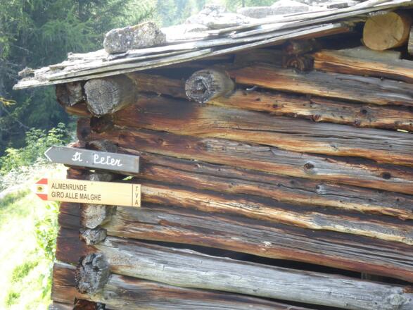 Abstieg nach St. Peter