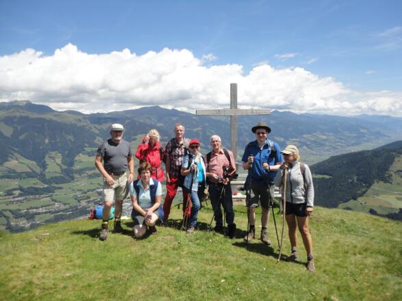 Gipfelsieg auf der Mittersiller Platte