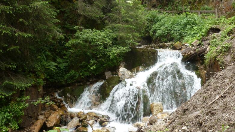 Weg durch die Barbaraschlucht