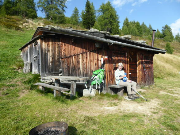 Rast an den Samthütten