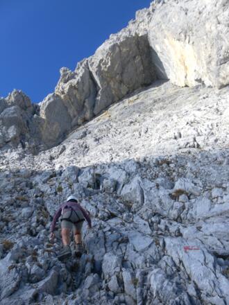 unter dem Bügeleisen-Überhang