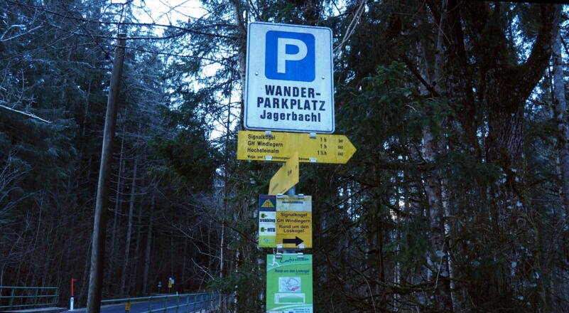 Start: 653m P Jagerbachl