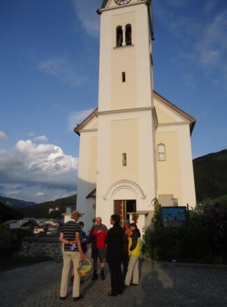 Am Kirchhügel von Kaprun