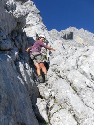 Rinnenanstieg und &quot;Bügeleisen&quot;