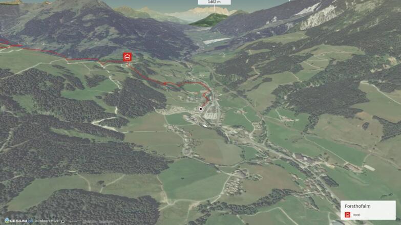 Wanderung in Saalfelden Leogang: Asitzbahn Mittelstation