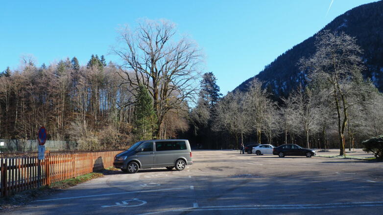 Parkplatz Vord. Langbathsee ~665m