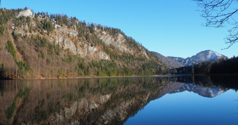 Signalkogel, Langbadsee und Fahrnaugupf-Spiegelung