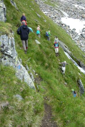 &quot;Fast&quot;-Kletterei im Sonntagskar