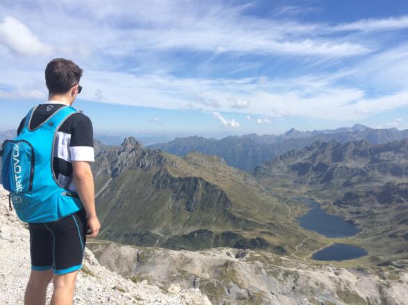 Blick von der Lungauer Kalkspitze auf die Giglachseen