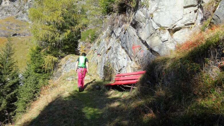 ... ohne besondere Schwierigkeiten und ohne Absturzgefahr.