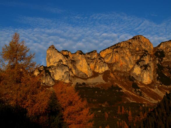 Dalfazer Kamm im Morgenlicht