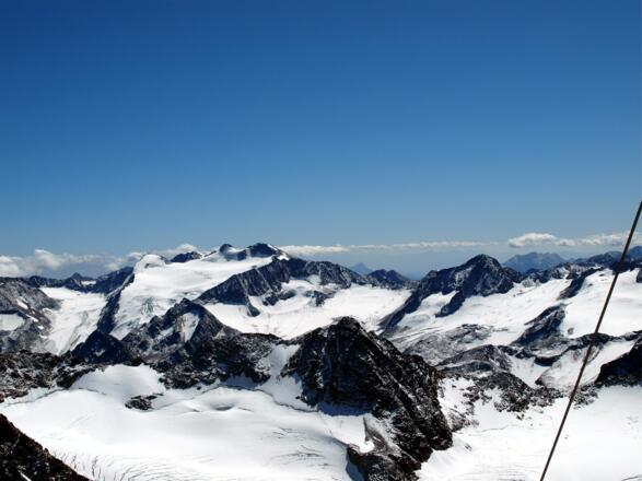 Zuckerhütl vom Schrankogelgipfel gesehen
