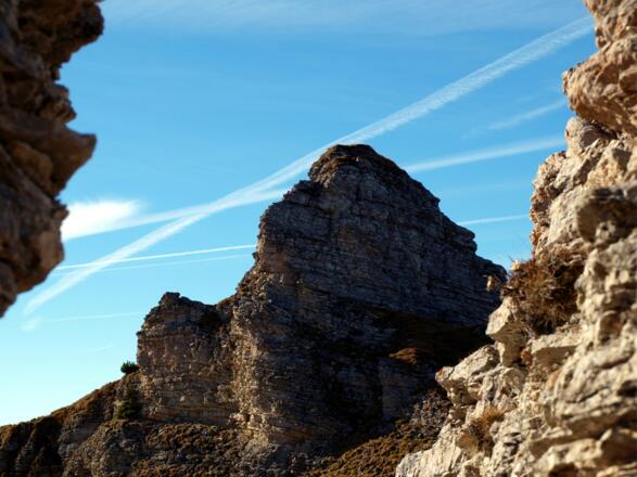 Blick zur Dalfazerwand zurück