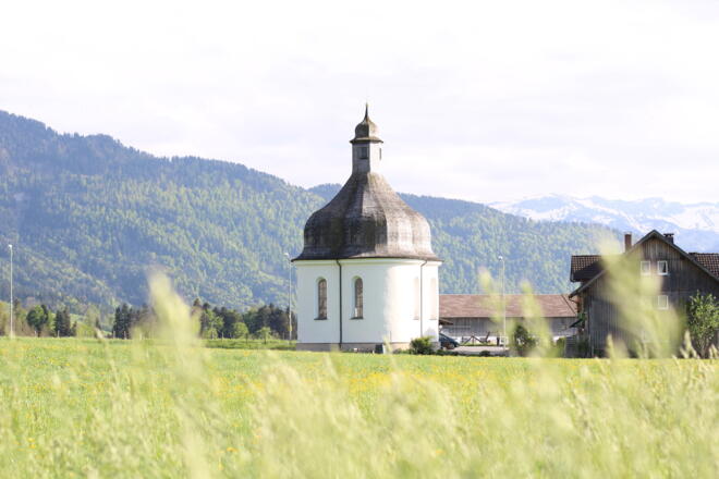 Die St. Anna-Kapelle erbaut im Barockstil 1722