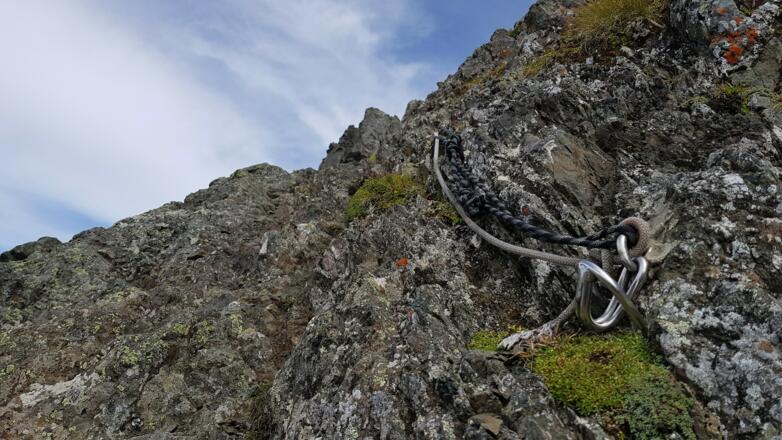 Die schwierigen Passagen sind gut gesichert