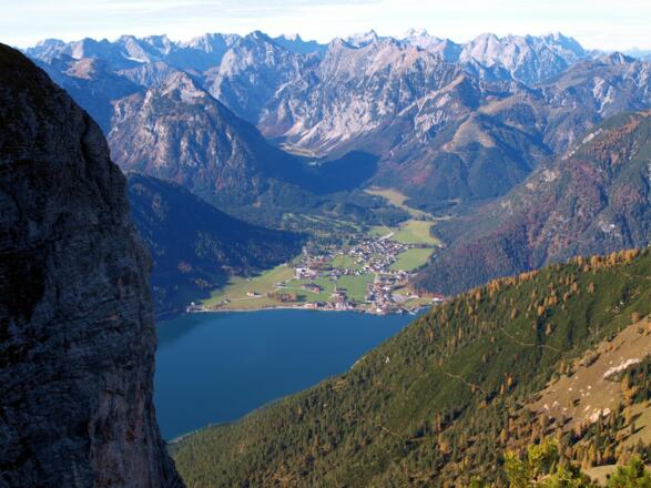 Achenseeblick vom Roßkopf 2143 m