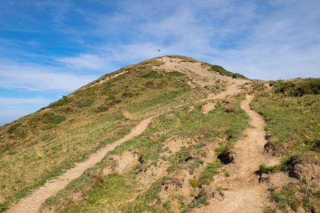 Aufstieg zur Hohen Kugel