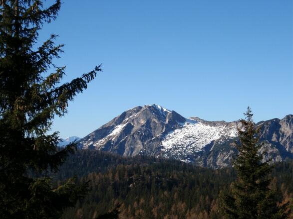 Blick zum nahen Gamsfeld