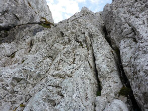 7. Seillänge vom 7. Stand aus