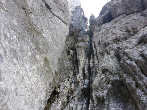 3. Seillänge vom 2. Stand aus