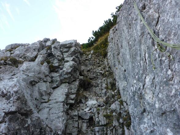 Gehgelände vom 1. Stand aus