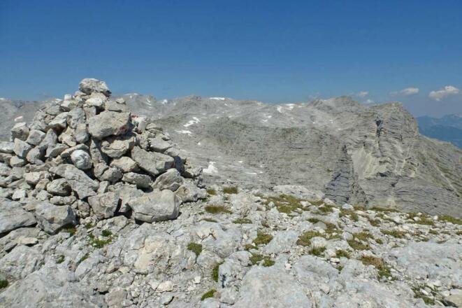 Gipfelpyramide am Großen Kraxenberg