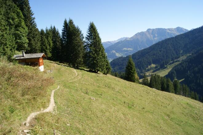 Maisäß auf Plazadels