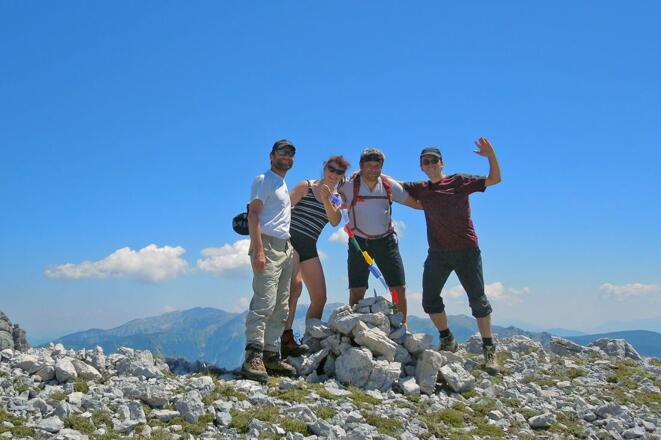 Am Gipfel des Mitterbergs