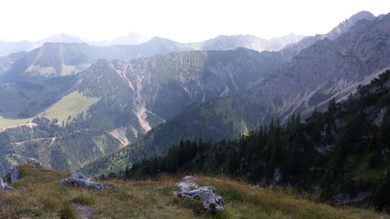 Malbun, Augstenberg, Bettlerjoch, Naafkopf: Liechtensteiner Höhenweg: 
