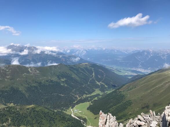 Blick retour zum Startpunkt