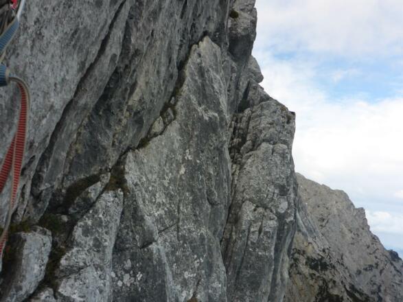 5. Seillänge vom 4. Stand aus