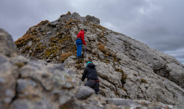 Die letzten Meter zum Hauptgipfel (12)
