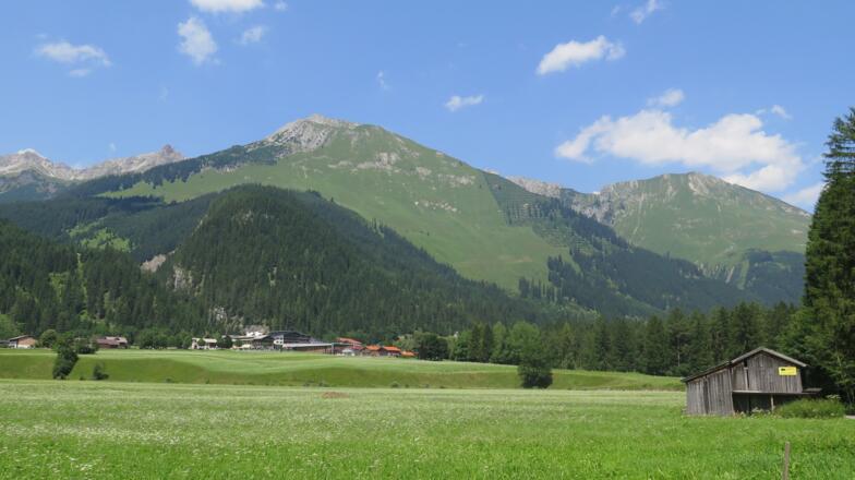 Blick auf Elbigenalp