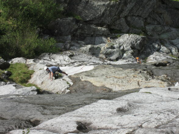 Seilschaft in der Gebrochenen Rippe