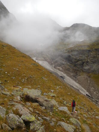 In Richtung Zwickauer Hütte