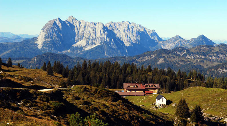 Straubingerhaus am Weg zum Fellhorn
