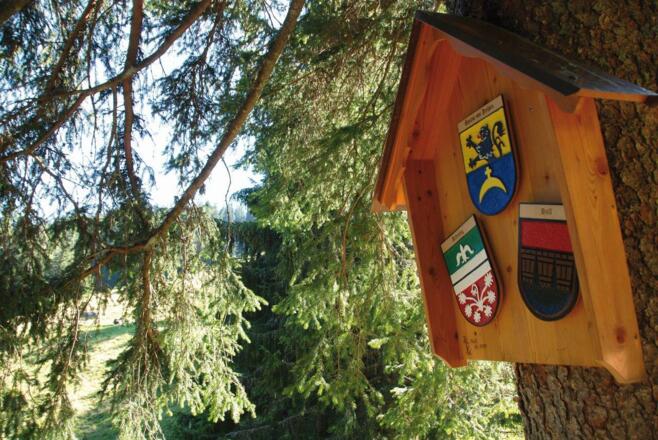 Pyhrgasgatterl_hier treffen 3 Gemeinden zusammen