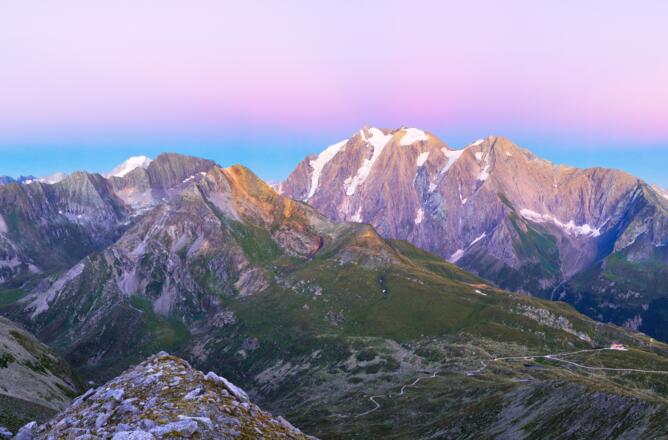 Farbenspiel in der Bergwelt rund ums Pfitscher Joch