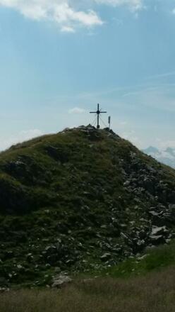 am Gipfel des Frühmessers