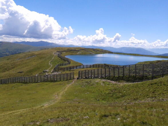 Speicherteich am Katschberg
