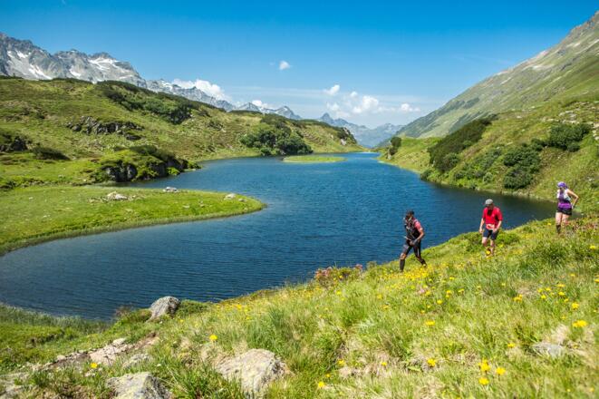 Langsee im hinteren Silbertal