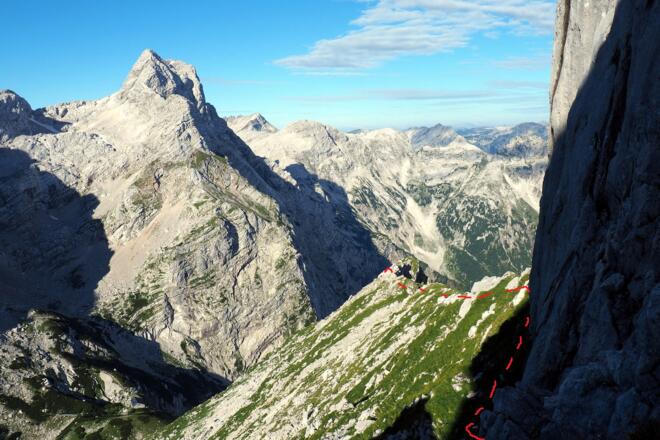 Gratanstieg von ca 1845m - 2020m