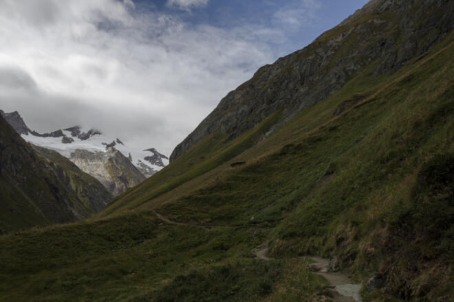 Pfad hinter der Ochsnerhütte