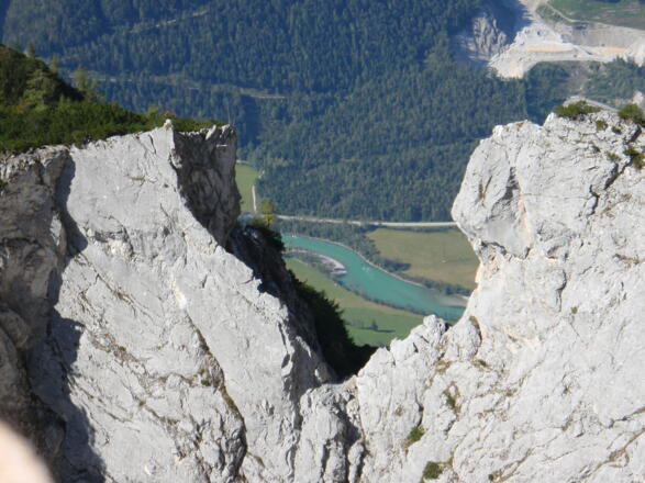 Blick ins Salzachtal vom Hochkogelsteig