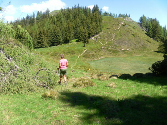 Rauchkögerl vom Kreuzkögerl-Abstieg